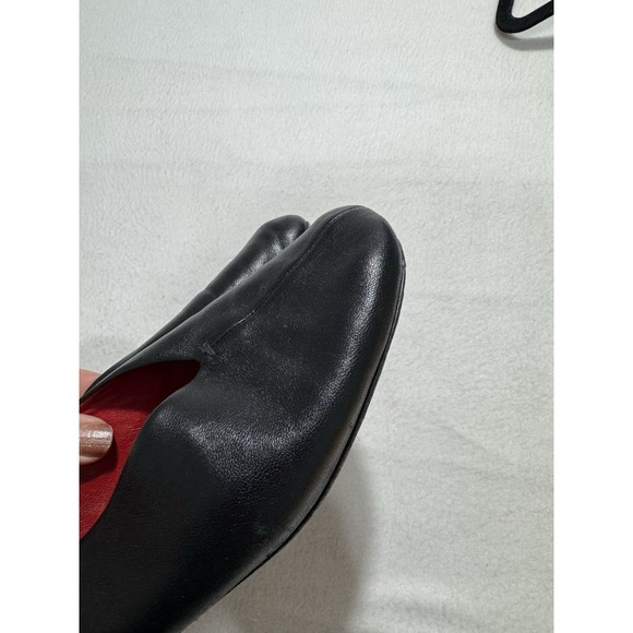 mansur gavriel flats Black Leather 39 9 Women's Designer Luxury Capsule Minimal - Picture 13 of 16